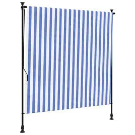 roleta-zewnetrzna-niebiesko-biala-200x270-cm-tkanina-i-stal