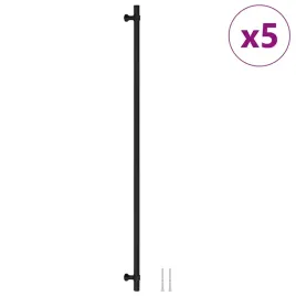 uchwyty-do-szafek-5-szt-czarne-480-mm-stal-nierdzewna