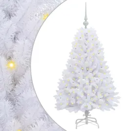 sztuczna-choinka-z-zawiasami-z-podstawa-bialy-120-cm-pvc-i-stal