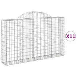 kosze-gabionowe-11-szt-200x30x120-140cm-galwanizowane-zelazo