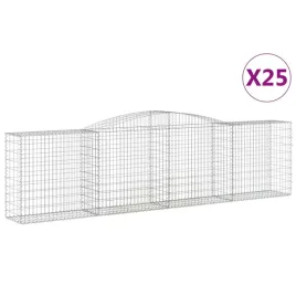 kosze-gabionowe-25-szt-400x50x100-120-cm-galwanizowane-zelazo