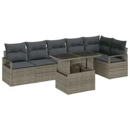 zestaw-sof-na-ogrod-z-poduszka-7-pcs-szary-polirattan
