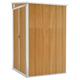 szopa-ogrodowa-mocowana-do-sciany-brazowa-118x100x178-cm