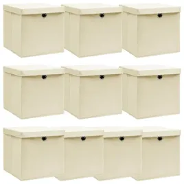 pudla-z-pokrywami-10-szt-kremowe-32x32x32-cm-tkanina
