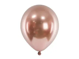 balony-chrome-shiny-glossy-balloons-rozowe-zloto-46-cm-5-szt