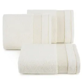 recznik-frotte-z-kolorowa-bordiura-nessy-50x90-kremowy