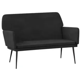 lawka-czarna-108x79x79-cm-tapicerowana-aksamitem