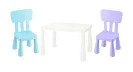 ikea-mammut-stolik-bialy-77x55-cm-2-krzeselka-jasnoniebieski-liliowy