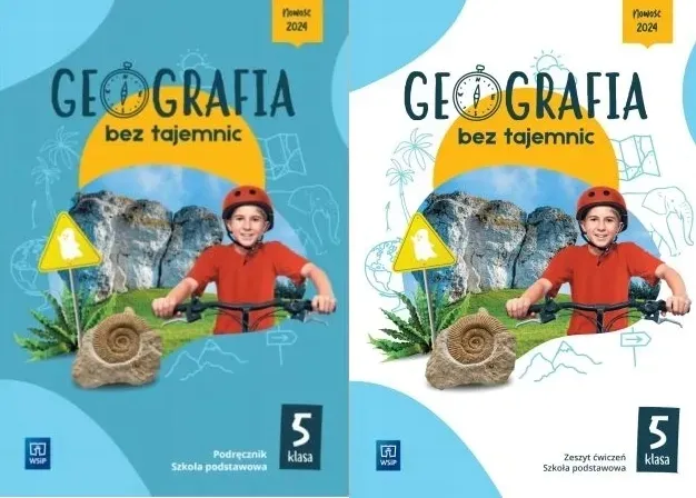 ZESTAW Geografia bez tajemnic 5 WSIP Podręcznik + Ćwiczenie