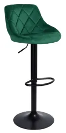 hoker-krzeslo-barowe-cydro-black-ciemnozielone-velvet