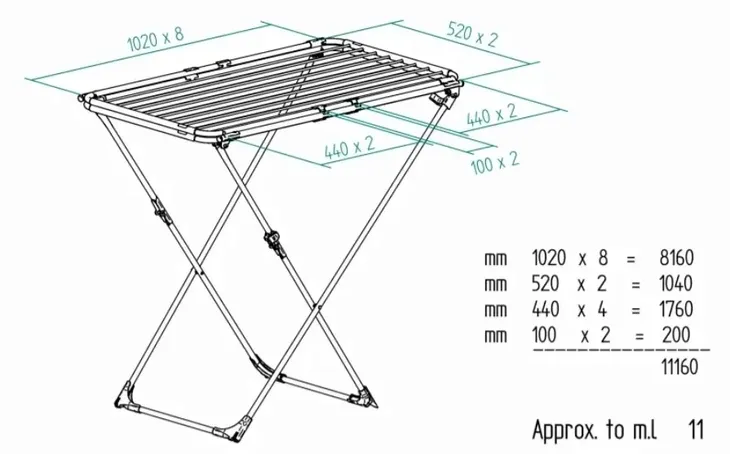 suszarka-vileda-doble-wysokosc-97-97-cm
