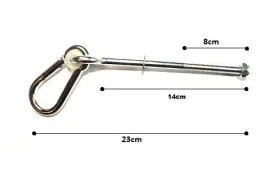 lacznik-montazowy-karabinczyk-zawiesie-14cm