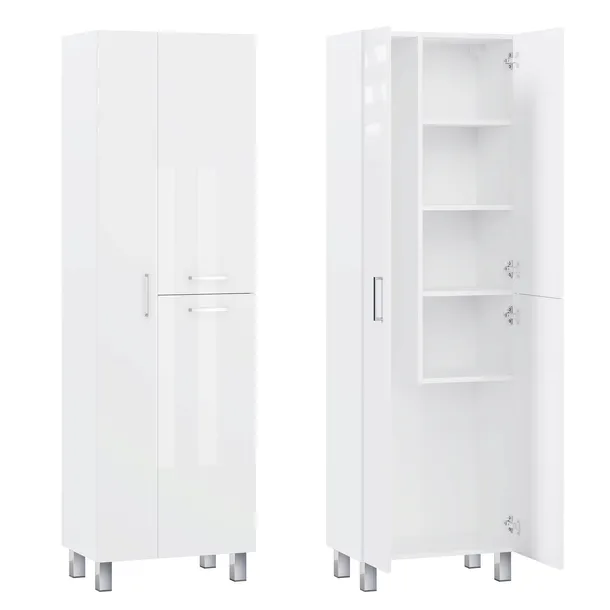 Astor Słupek Diuna biały 55x180x35 cm