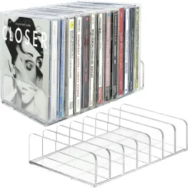 przezroczysty-organizer-na-plyty-cd-akrylowy-stojak-uchwyt-zestaw-2-sztuki