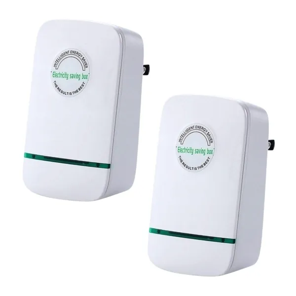 2 SZTUKI DOMOWE WTYKOWE URZĄDZENIE OSZCZĘDZAJĄCE ENERGIĘ ELEKTRYCZNĄ