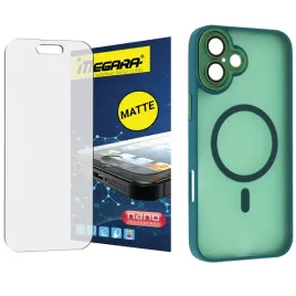 szklo-hybrydowe-do-iphone-16-matowe-magsafe-etui-zielone-tpu