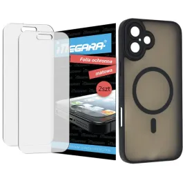 folia-do-iphone-16-plus-ochronna-matowa-magsafe-etui-czarne-tpu
