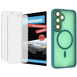 folia-do-samsung-galaxy-s25-plus-ochronna-matowa-magsafe-etui-zielone-tpu