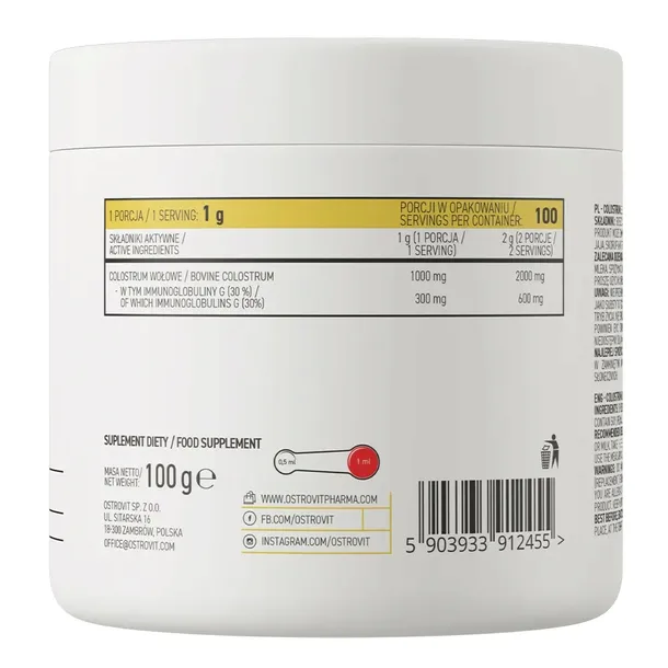 ostrovit-pharma-colostrum-100-g-producent-ostrovit