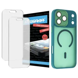 2x-folia-ochronna-do-iphone-17-pro-matowa-magsafe-etui-zielone-tpu