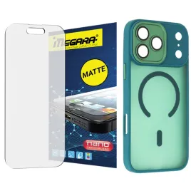 szklo-hybrydowe-do-iphone-17-pro-max-matowe-magsafe-etui-zielone-tpu