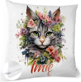 poduszka-z-kotami-koty-kotki-cat-z-kwiatkami-prezent-dla-dziecka-z-imieniem
