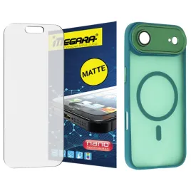 szklo-hybrydowe-do-iphone-17-air-matowe-magsafe-etui-zielone-tpu
