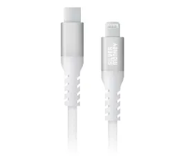 kabel-silver-monkey-usb-typ-c-apple-lightning-3-m-bialy