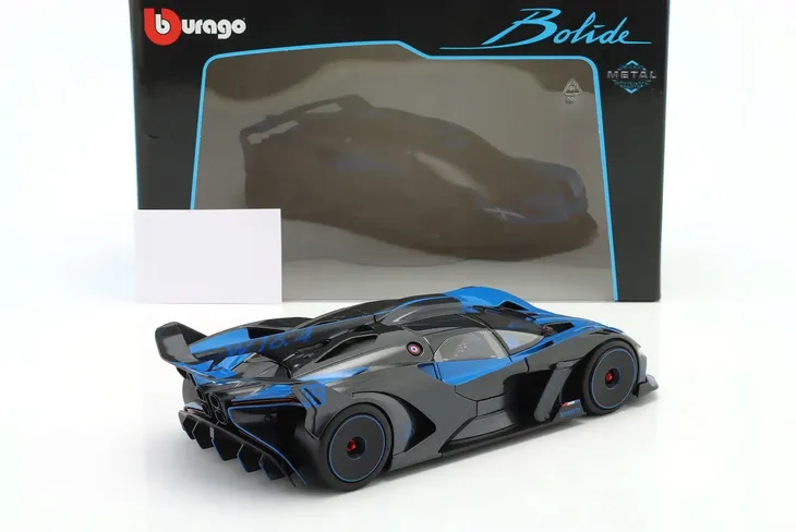 bugatti-bolide-metallic-black-blue-1-18-bburago-stan-nowy-kod-producenta-11047