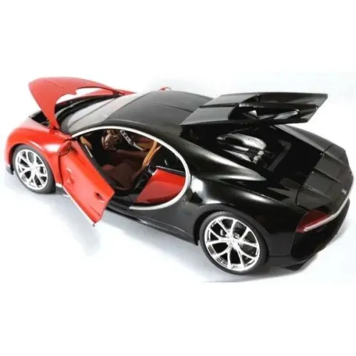 bugatti-chiron-black-red-1-18-bburago-marka-bburago
