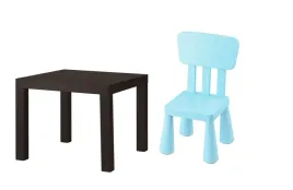 ikea-zestaw-lack-stolik-czarnybraz-mammut-krzeselko-jasnoniebieski