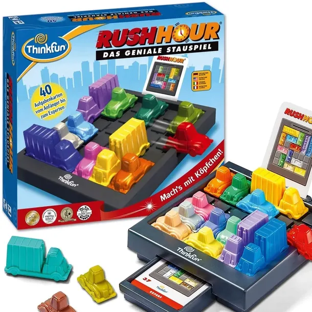 gra-rush-hour-material-karton-papier-plastik