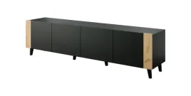 szafka-rtv-faro-200x42x52-czarny-mat-dab-craft