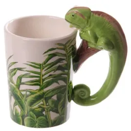 kubek-ceramiczny-kameleon-jaszczurka-jungla