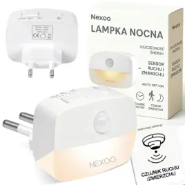lampka-nocna-led-czujnik-ruchuzmierzchu-gniazdko-3-tryby-do-kontaktu-nexoo