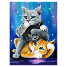 malowanie-po-numerach-obrazy-do-malowania-trzy-urocze-koty-40x50-cm