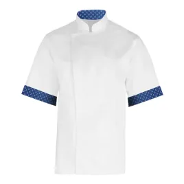 bluza-kucharska-biala-marine-rekaw-krotki-roz-s