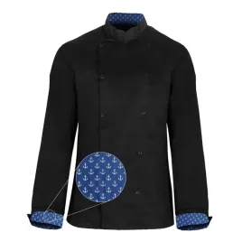 bluza-kucharska-czarna-marine-rekaw-dlugi-roz-l