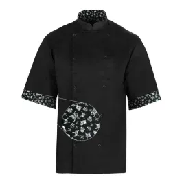 bluza-kucharska-czarna-skulls-motyw-piracki-rekaw-krotki-roz-m