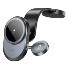 hoco-uchwyt-samochodowy-indukcyjny-2w1-apple-watch-15w-hw28-czarno-szary