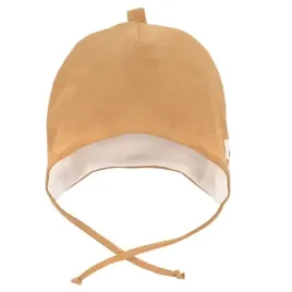czapka-wiazana-niemowleca-zolta-pinokio-tres-bien