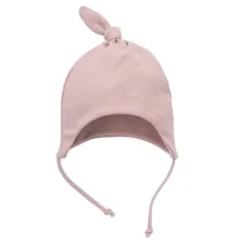 czapka-niemowleca-wiazana-dla-dziewczynki-bawelniana-roz-pinokio