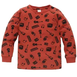 bluzka-z-dlugim-rekawem-bawelniana-dla-chlopca-lets-rock-pinokio