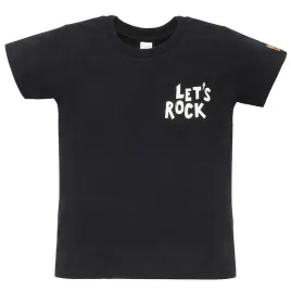 koszulka-t-shirt-dla-chlopca-czarna-lets-rock-pinokio