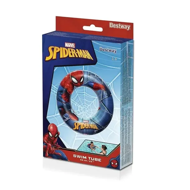 kolo-dmuchane-98003-swimring-56cm-waga-z-opakowaniem-0-14-kg-model-marvel-ultimate-spider-man