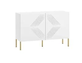 nowoczesna-komoda-ryflowana-2-drzwiowa-2d-114-cm-biala-klermo-nogi-ml