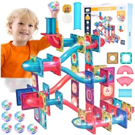klocki-magnetyczne-swiecace-konstrukcyjne-3d-edukacyjne-tor-kulkowy-125el