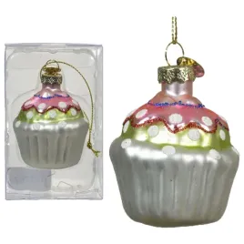 szklana-zawieszka-choinkowa-bombka-ksztaltka-7-cm-babeczka-w-kropki-biala