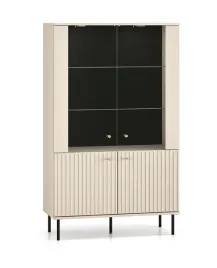 witryna-niska-ryflowana-4-drzwiowa-4d-92-cm-kaszmir-zofia-ml