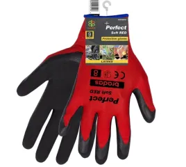 rekawice-ochronne-bradas-perfekt-soft-red-rozmiar-9